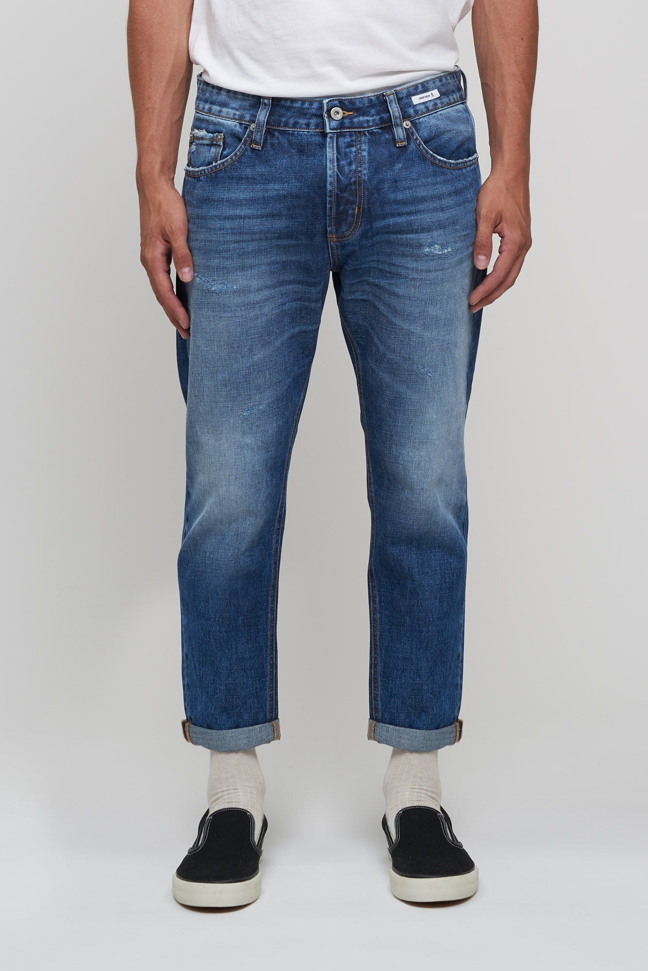 DANNY REGULAR SLIM CROPPED S2 - Uniform Jeans Official